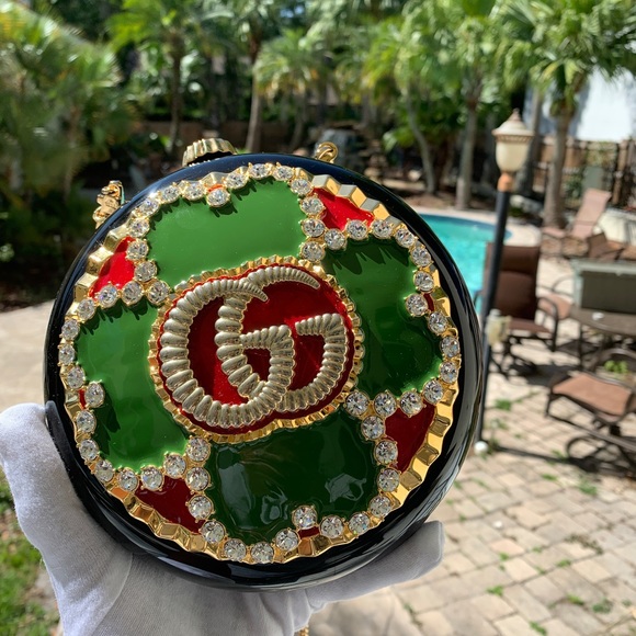 Gucci Broadway Enameled Flower Bag - Picture 3 of 12